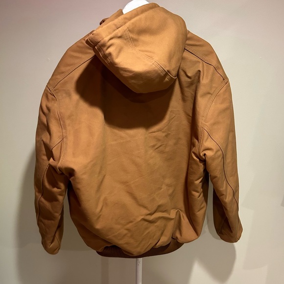 Carhartt MEN'S INSULATED ACTIVE JAC - LOOSE FIT - WASHED DUCK SIZE L NWOT - Picture 10 of 10